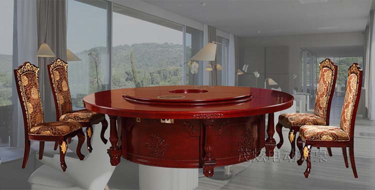 中式电动餐桌--型号DJ3910