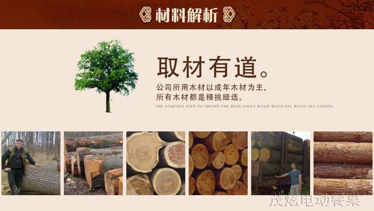 新中式电动餐桌-型号：飞黄腾达