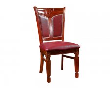 豪华餐桌配套实木椅子-型号：MX215