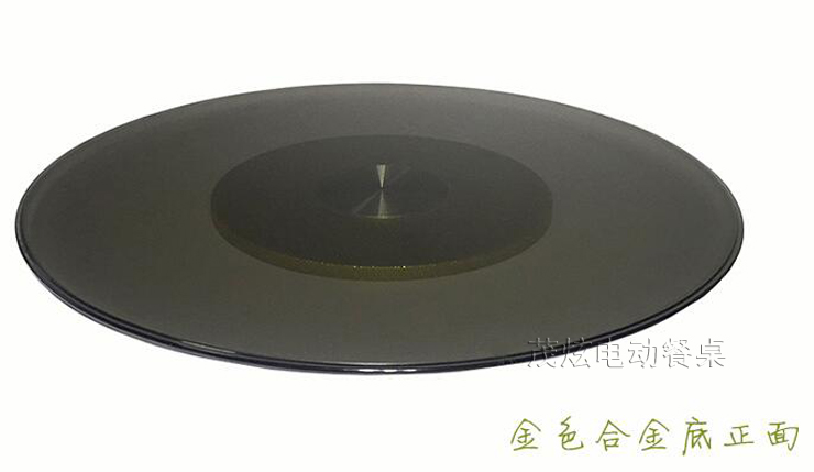 茶色、咖啡色玻璃转盘，餐桌转盘