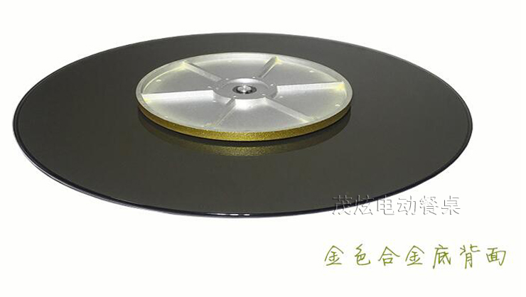 茶色、咖啡色玻璃转盘，餐桌转盘