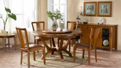 实木餐桌椅材质说明，餐桌椅品牌有哪些？