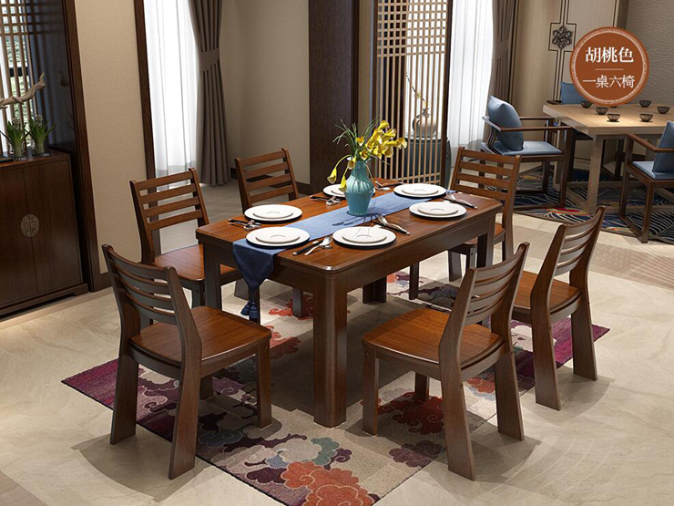 实木餐桌价格及图片