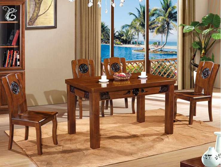 实木餐桌价格及图片