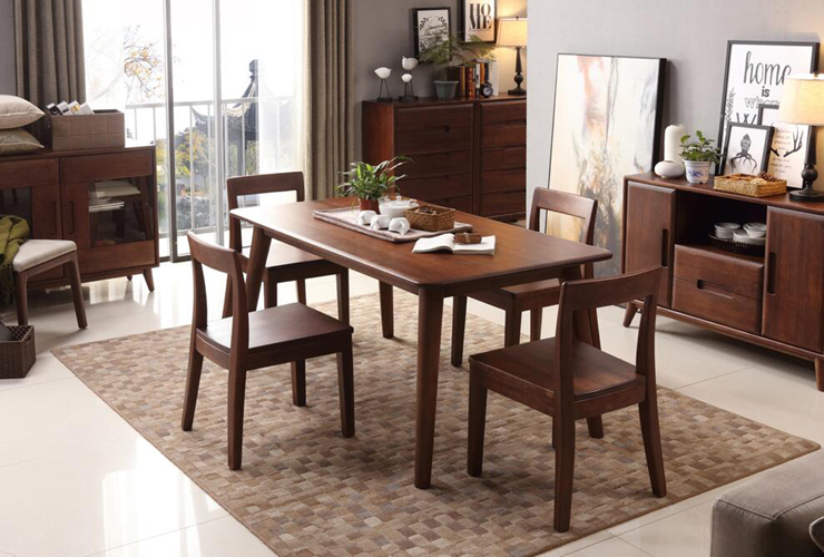 实木餐桌价格及图片