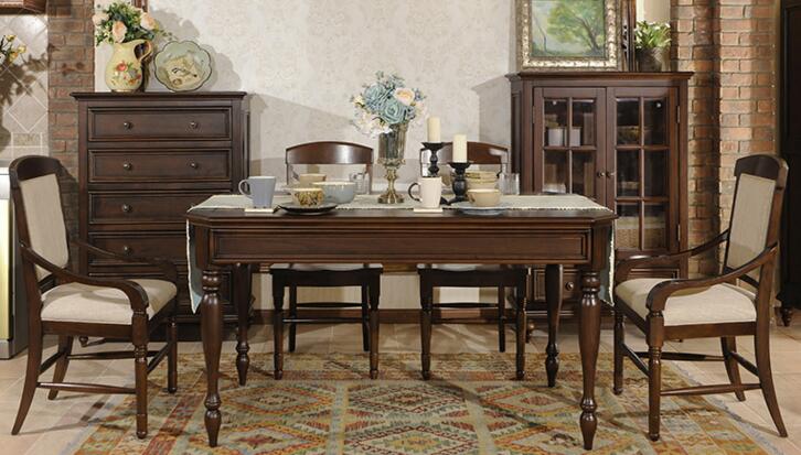 实木餐桌价格及图片