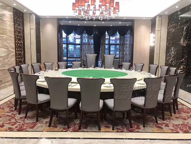 宁波万豪酒店电动餐桌定制