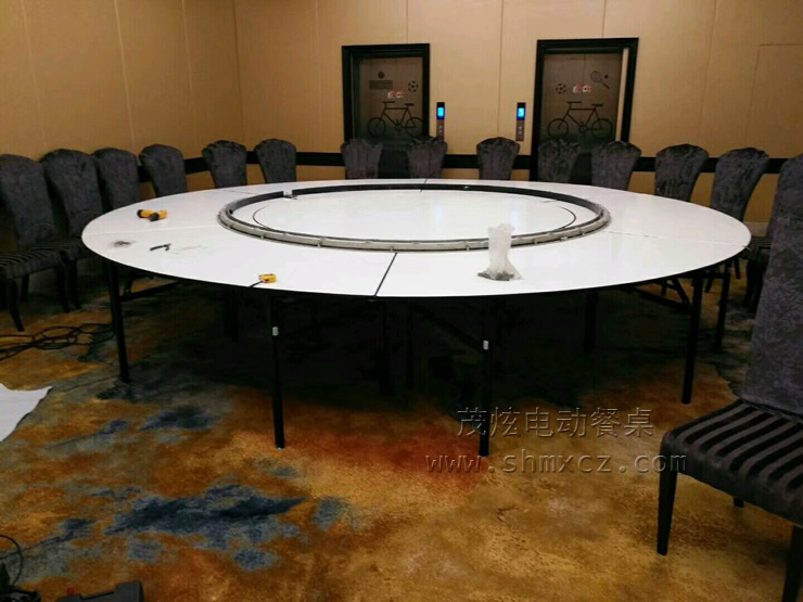 温州电动转盘餐桌