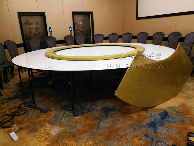 温州电动转盘餐桌