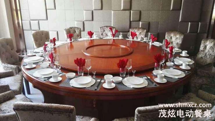 厦门喜来登酒店豪华电动餐桌