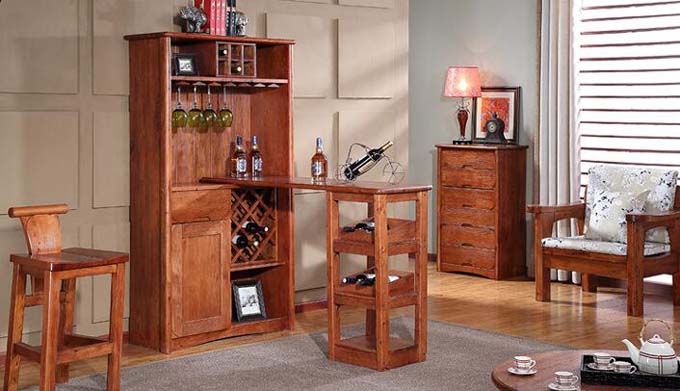 实木餐桌餐椅酒柜批发价格