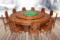 红木自动餐桌制作工艺要求