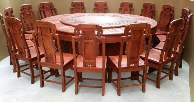 黄花梨实木餐椅子