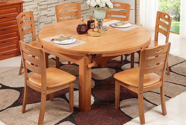 实木餐桌一桌六椅的价位