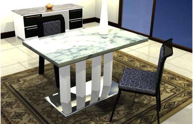 大理石餐桌颜色