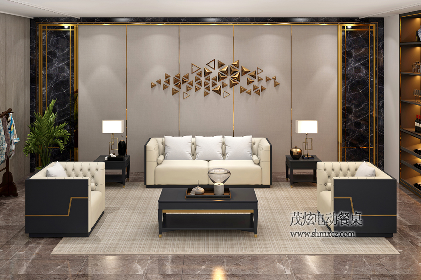 新中式包房整体配套沙发轻奢时代图片
