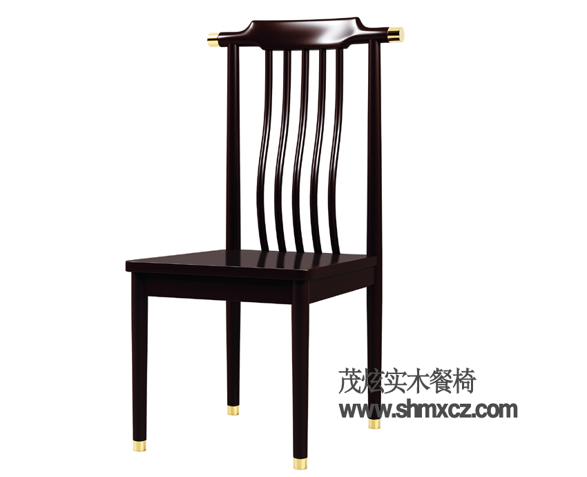 中式现代风格实木餐椅