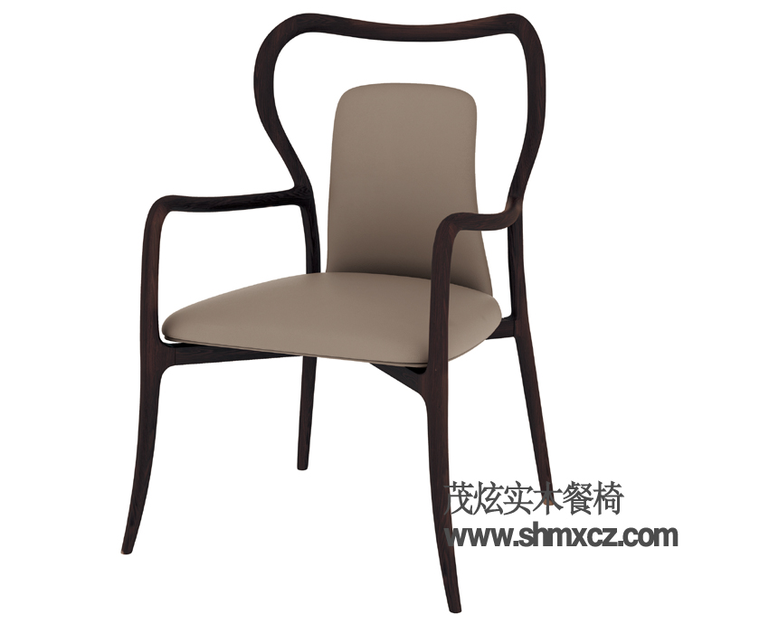 前卫风格酒店包房实木椅子设计图片