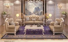 欧式风格设计酒店包房沙发套装-路易新风格