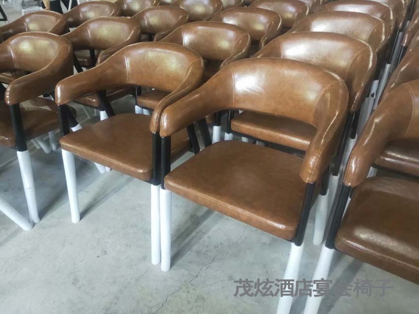 主题餐厅休闲金属椅子图片