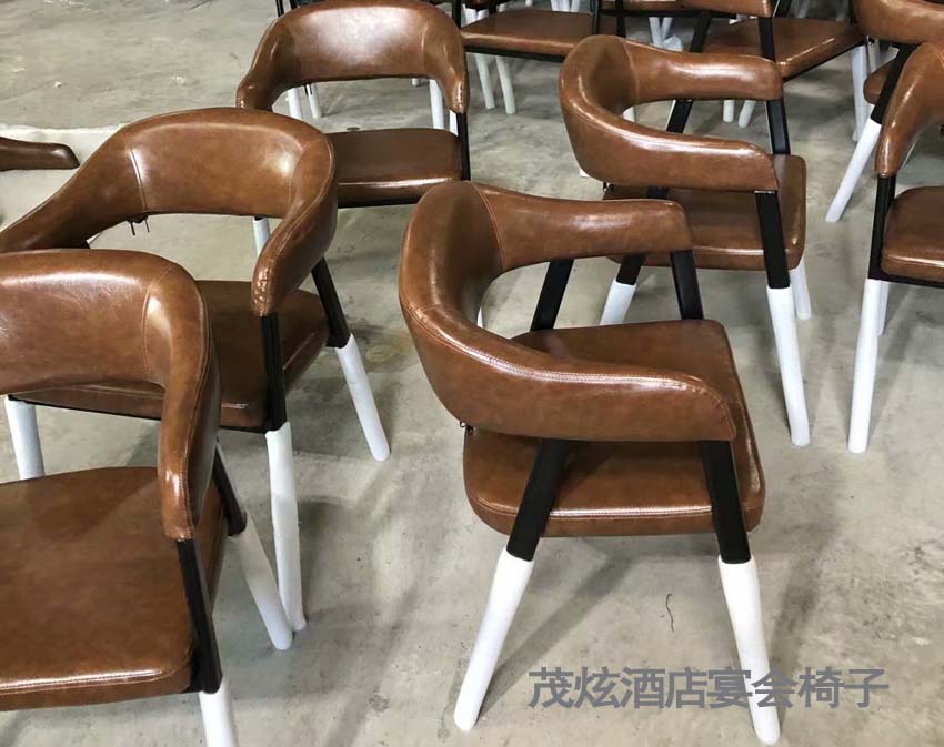 主题餐厅休闲金属椅子图片