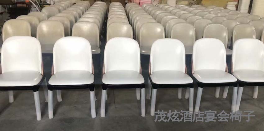 轻奢风格休闲仿木椅子图片