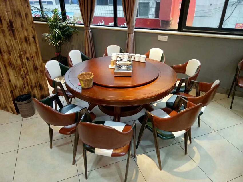 主题餐厅金属扶手椅子图片