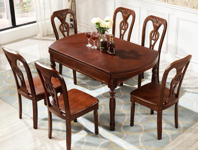 美式家具之客厅美式餐桌图片